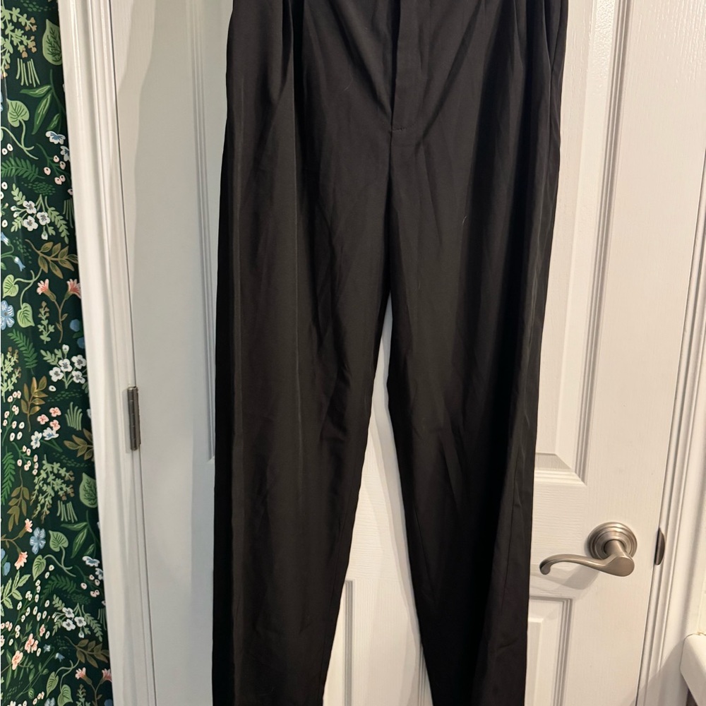 Women's Classic Black Trousers